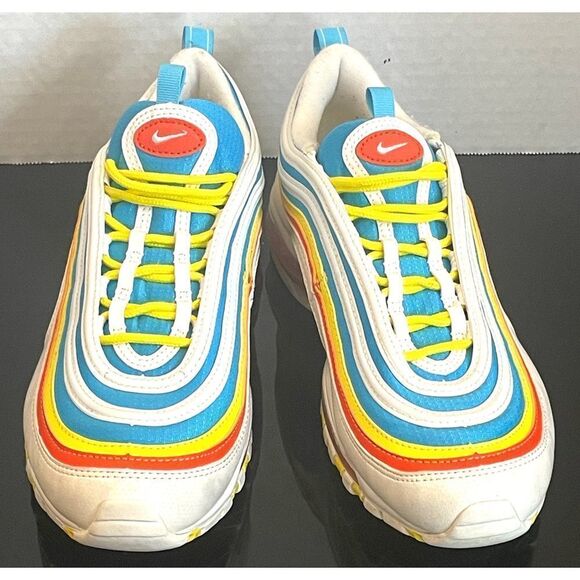 RARE Nike Air Max 97 GS Summer Pack Multicolor Mens size 7/ Womens Size 8.5 - Picture 1 of 11